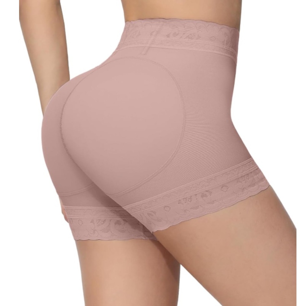 NIP Shapshe Pink Butt Lifter Tummy Control Shapewear Size XS